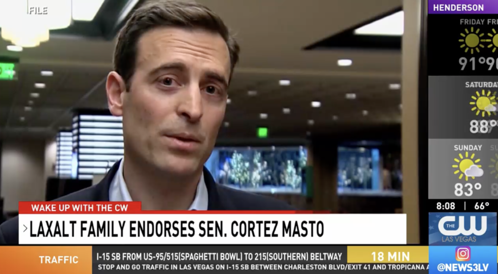 WHAT NEVADA VOTERS ARE SEEING: Laxalt Family Endorses Sen. Cortez Masto ...